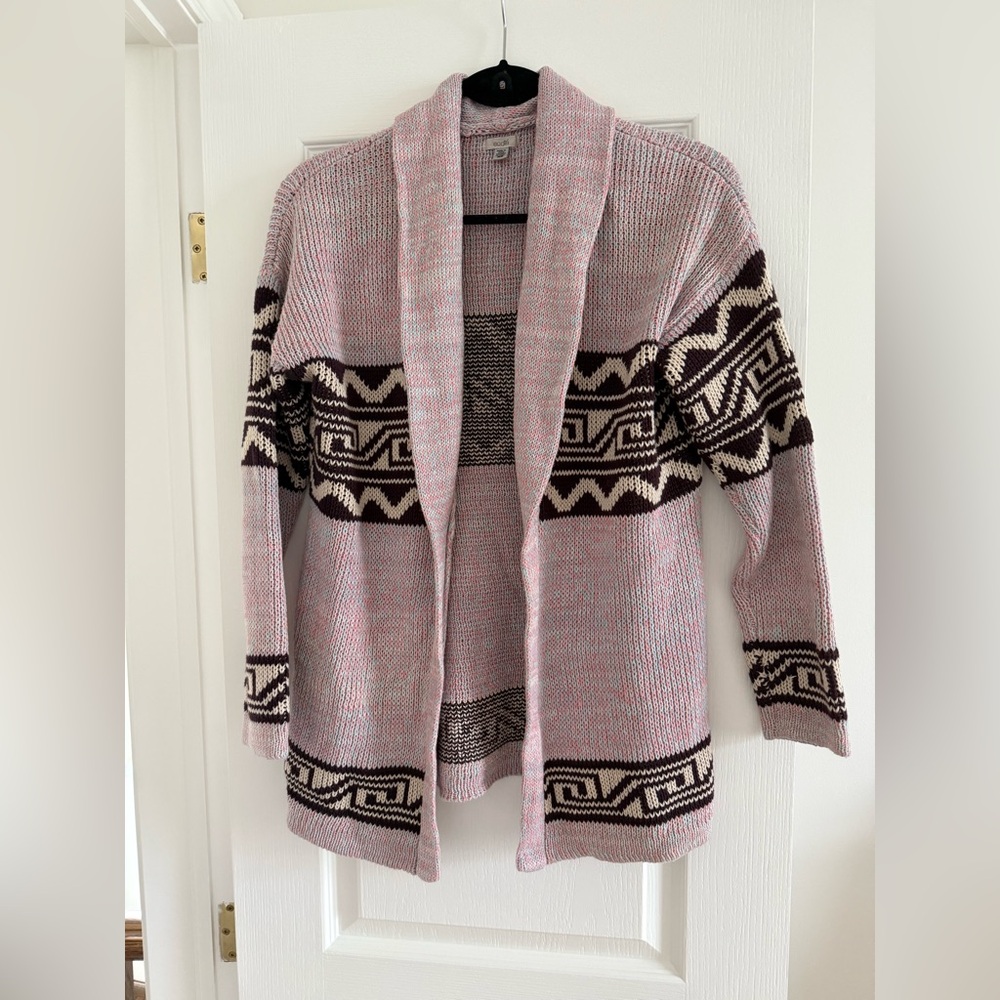Urban Outfitters — Ecote Patterned Shawl Cardigan
